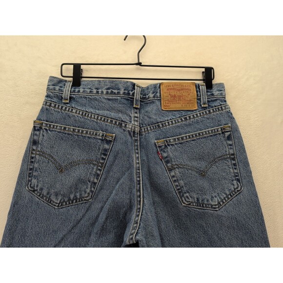 VTG Levis 550 Relaxed Fit Jeans Made in Mexico Paper Tag Mens 33x33 Y2K 90's - Picture 12 of 14